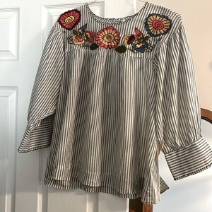 Ivy Jane embroidered top